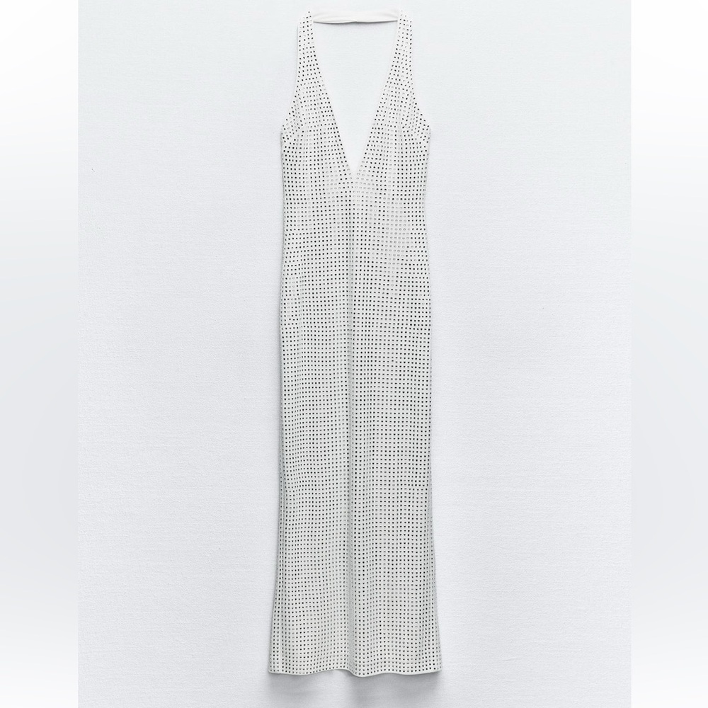 NWOT Zara White Maxi Dress